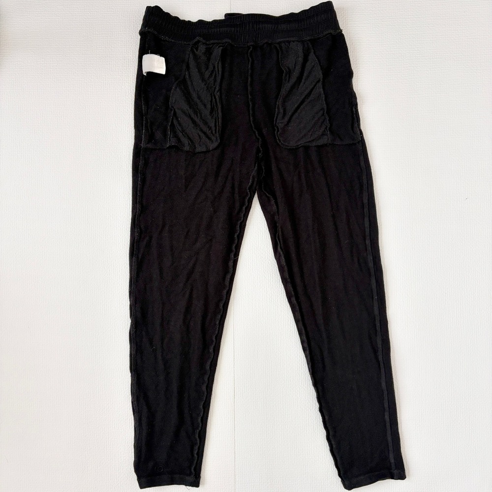 Cale Joggers Slim Tapered Drawstring Sweatpants Small Black